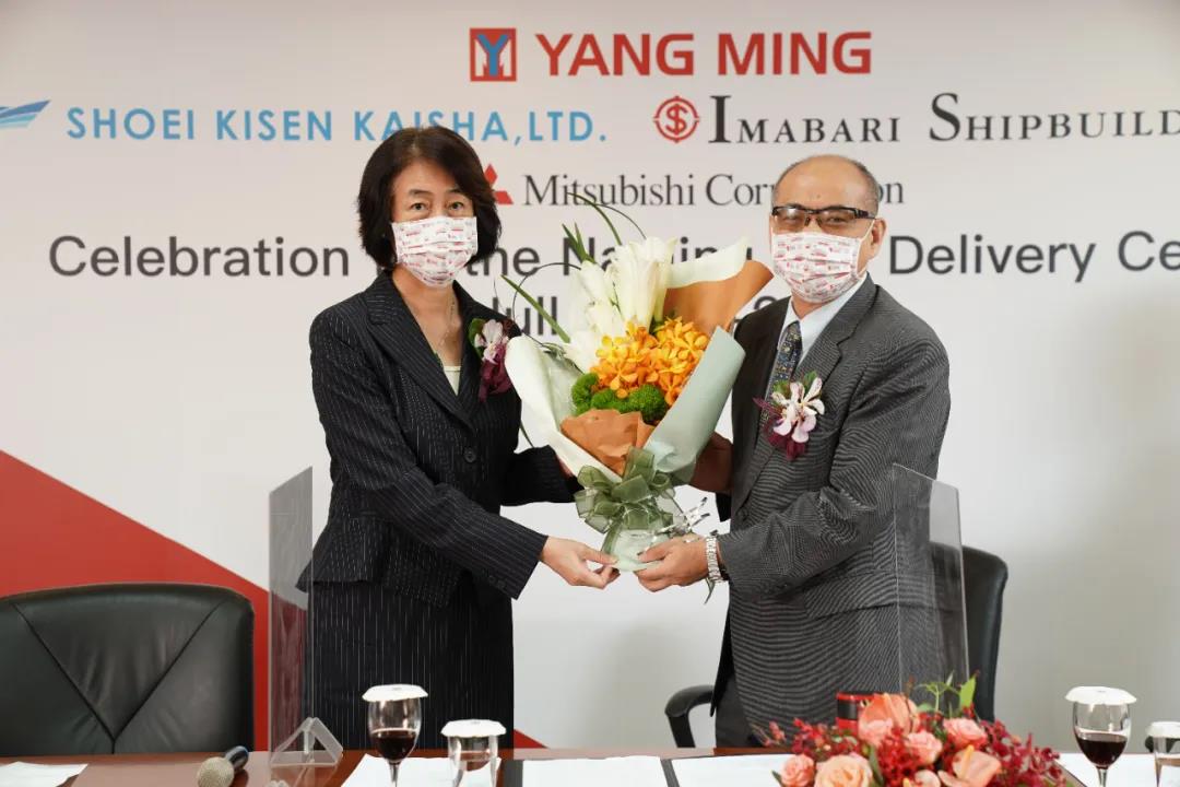 陽明海運(yùn)第六艘11,000 TEU級新船交付 美西航線運(yùn)力再升級！