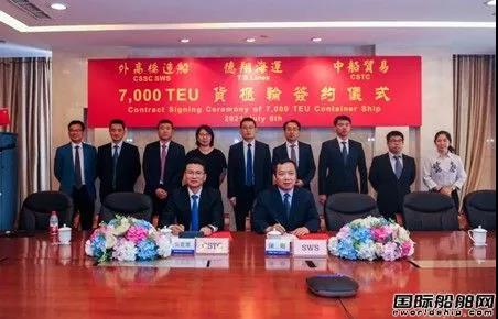這家船東有史以來最大訂單！外高橋造船再獲4艘7000TEU船訂單