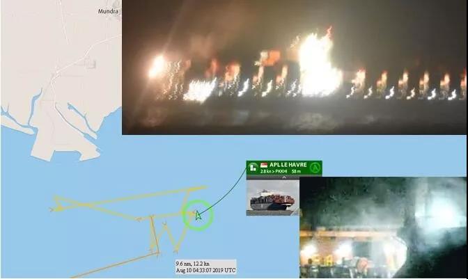 一滿載中國貨物集裝箱船與漁船相撞！3人遇難，9人失蹤！曾掛靠青島，上海，寧波，南沙等主要港口