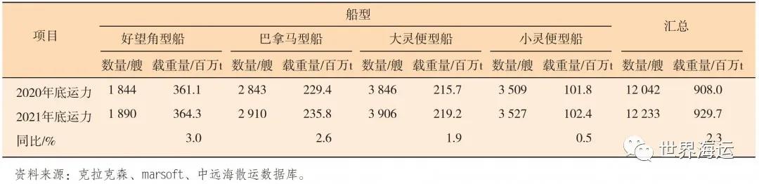 國(guó)際干散貨航運(yùn)市場(chǎng)2020年回顧和2021年展望