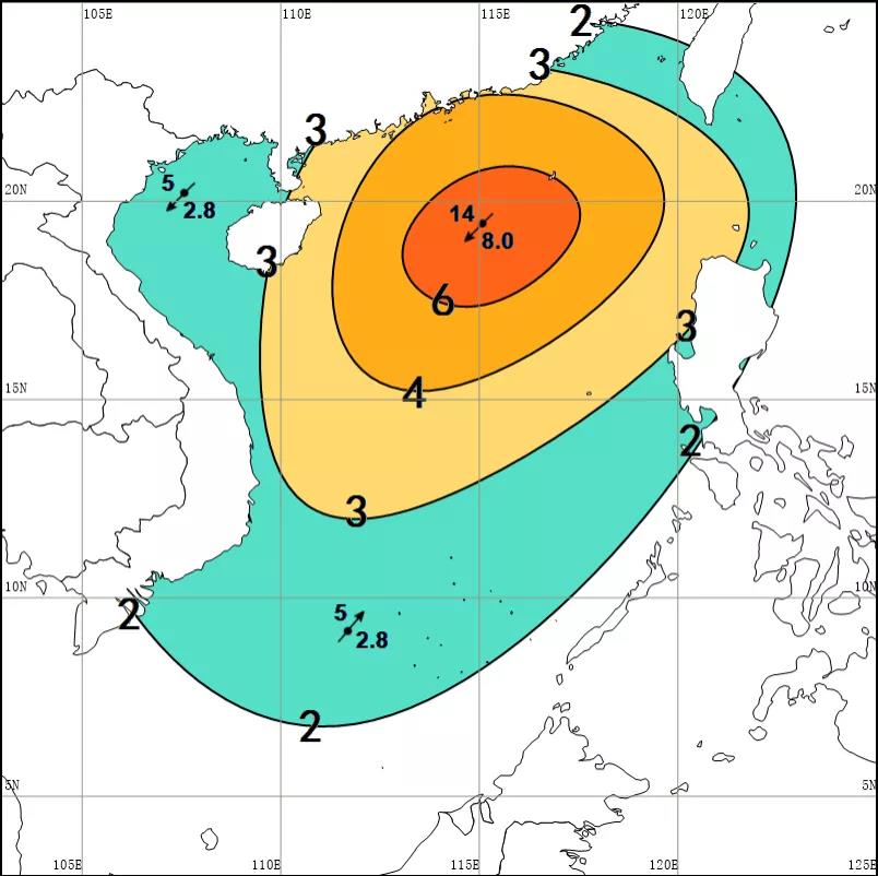 臺(tái)風(fēng)“圓規(guī)”或于13日中午到夜間登陸！海口三港將在明日7時(shí)停止作業(yè)