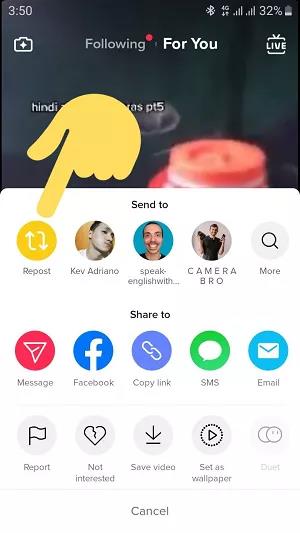 TikTok又有新變化？“一鍵轉(zhuǎn)發(fā)”或成引流新玩法！