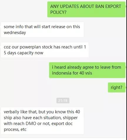外媒：已有印尼煤炭船準許離港，周三開始分階段解除