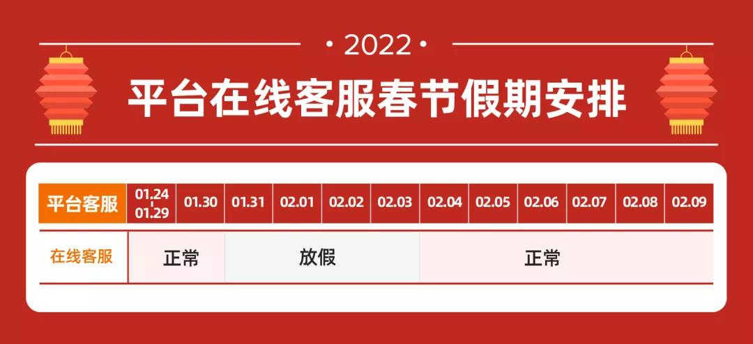 跨境電商各平臺春節(jié)期間政策匯總，看這一篇就夠了！
