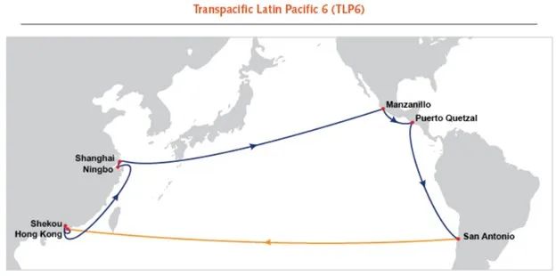 東方海外推出中國(guó)-南美新航線，掛靠香港、蛇口、寧波、上海……
