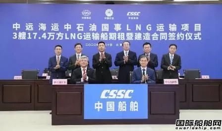 兩家船廠15艘大單！全球LNG船市場將現(xiàn)中國新勢力