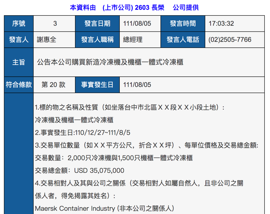 三大船公司扎堆兒造箱，但集裝箱過剩已達(dá)……