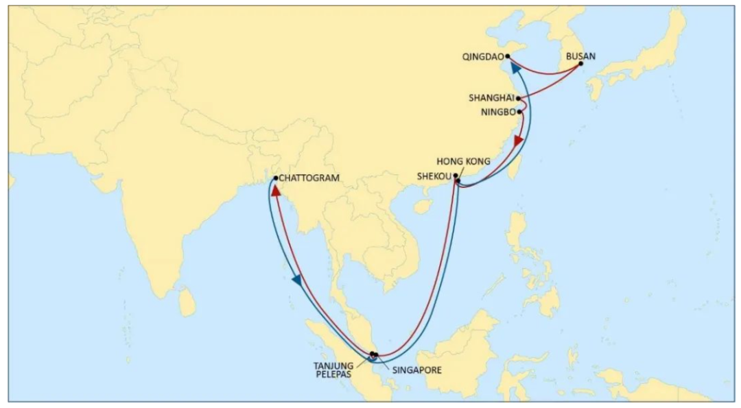 MSC升級東南亞航線，新增青島、寧波、上海至吉大港直航服務(wù)