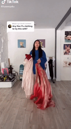 高達(dá)14億次曝光，TikTok卷起一股新漢服風(fēng)潮