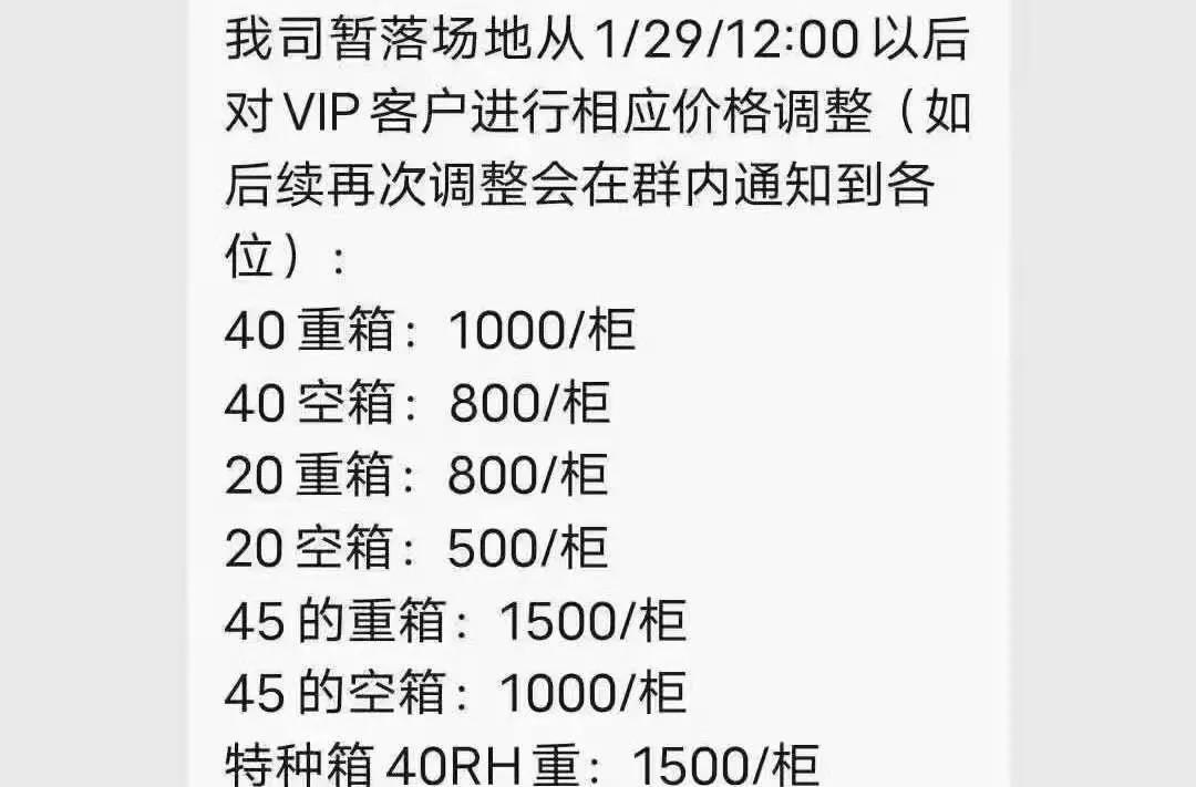 落箱費(fèi)飛漲到1500.....馬路變堆場(chǎng)、道路堵、一箱難落、司機(jī)難尋、卡車難求！