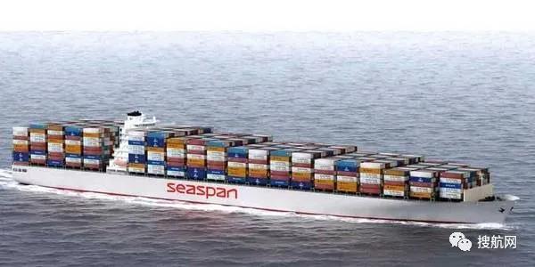 全球最大船東Seaspan訂造5艘12200TEU集裝箱船，總價9.1億美元