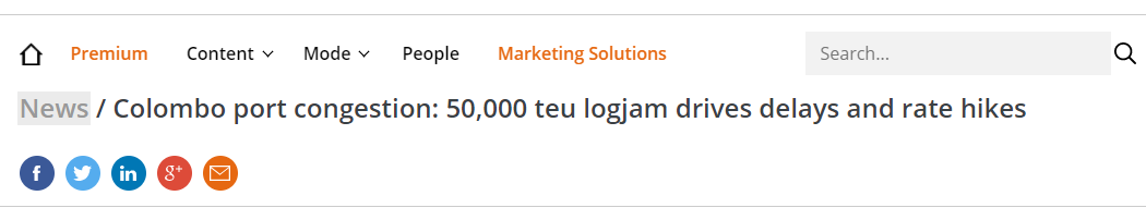 延誤預(yù)警！50000TEU貨物積壓，科倫坡港陷入擁堵癱瘓！