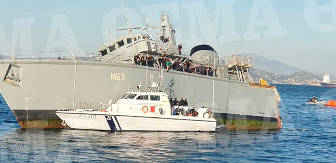 事故丨馬士基一艘集裝箱船與軍艦相撞！軍艦被撞成兩截，船長被捕